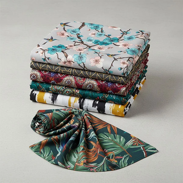 Полиэфирлер вискоза баспа маталары Полиэфирлер вискоза баспа маталары